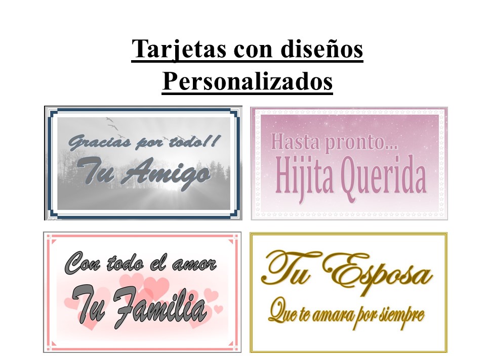 Cintas y Tarjetas de Condolencias Personalizadas 1